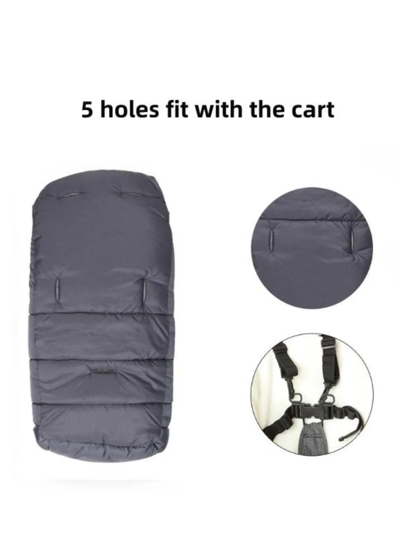 1 buah tas tidur bayi kereta bayi, Kantung tidur selimut musim dingin balita antiair hangat