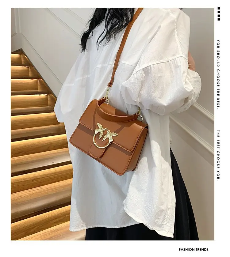 

Retro Chic Square Bag for Women 2025, Vintage Inspired Underarm Shoulder Bag, Fashionable Small Crossbody Purse