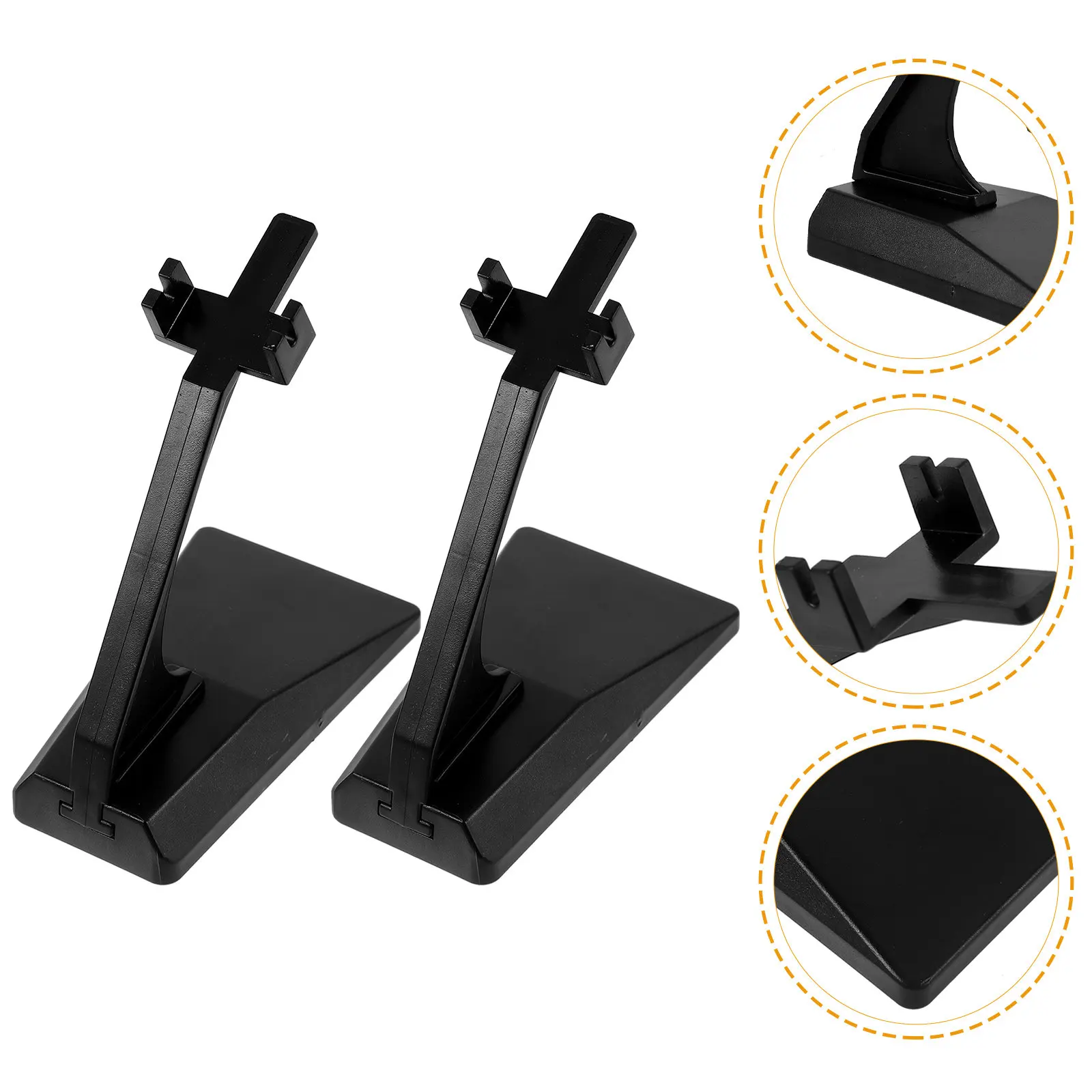 2 Pcs Airplane Stands Aircraft Display Snap Fit for Displaying Planes Dispaly