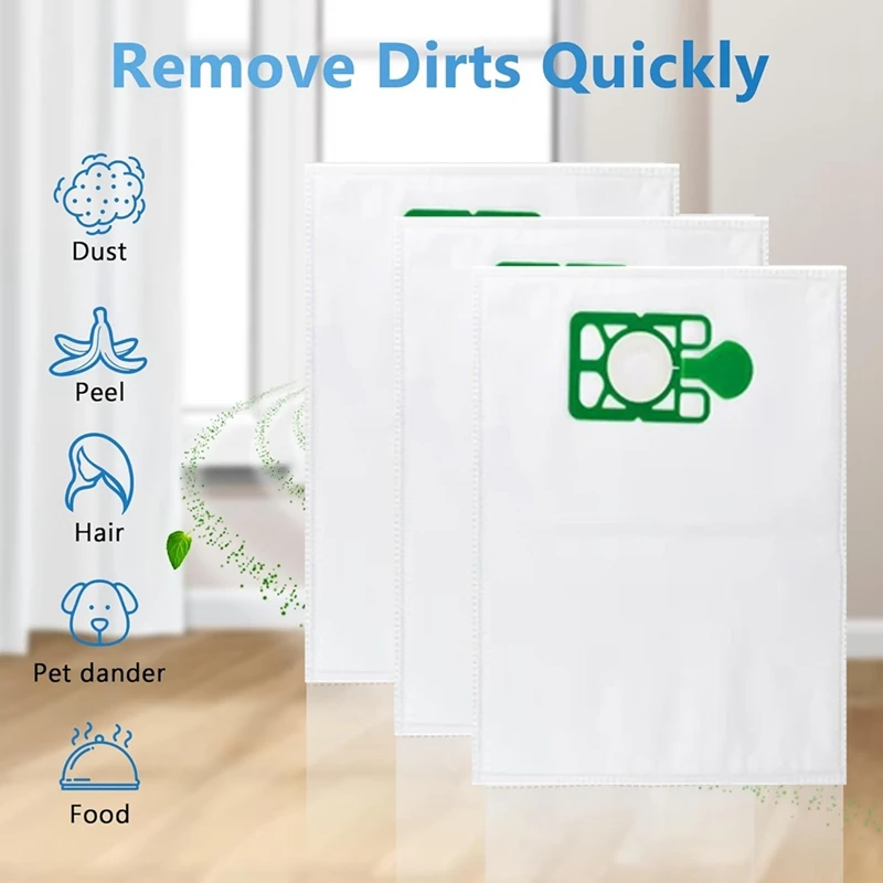 A98G-12PCS Vacuum Bags For Numatic Henry NVM-1CH HVR200-11 Robot Vacuum Cleaner Replacement Accessories Dust Bag