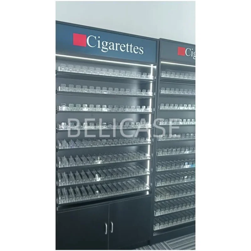 Customized. Custom Wooden hair extensions shop salon design decoration retail glass cabinet display stand beauty shop wig showca