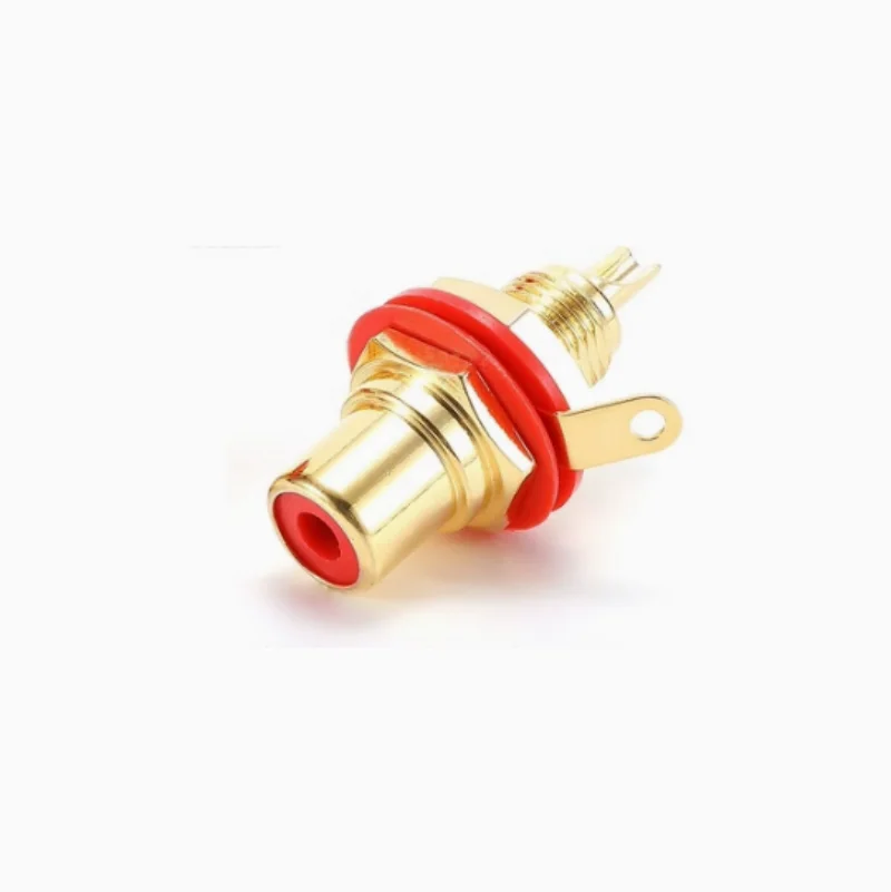 

20pcs NYS367A gold-plated 24k lotus female RCA audio and video AV