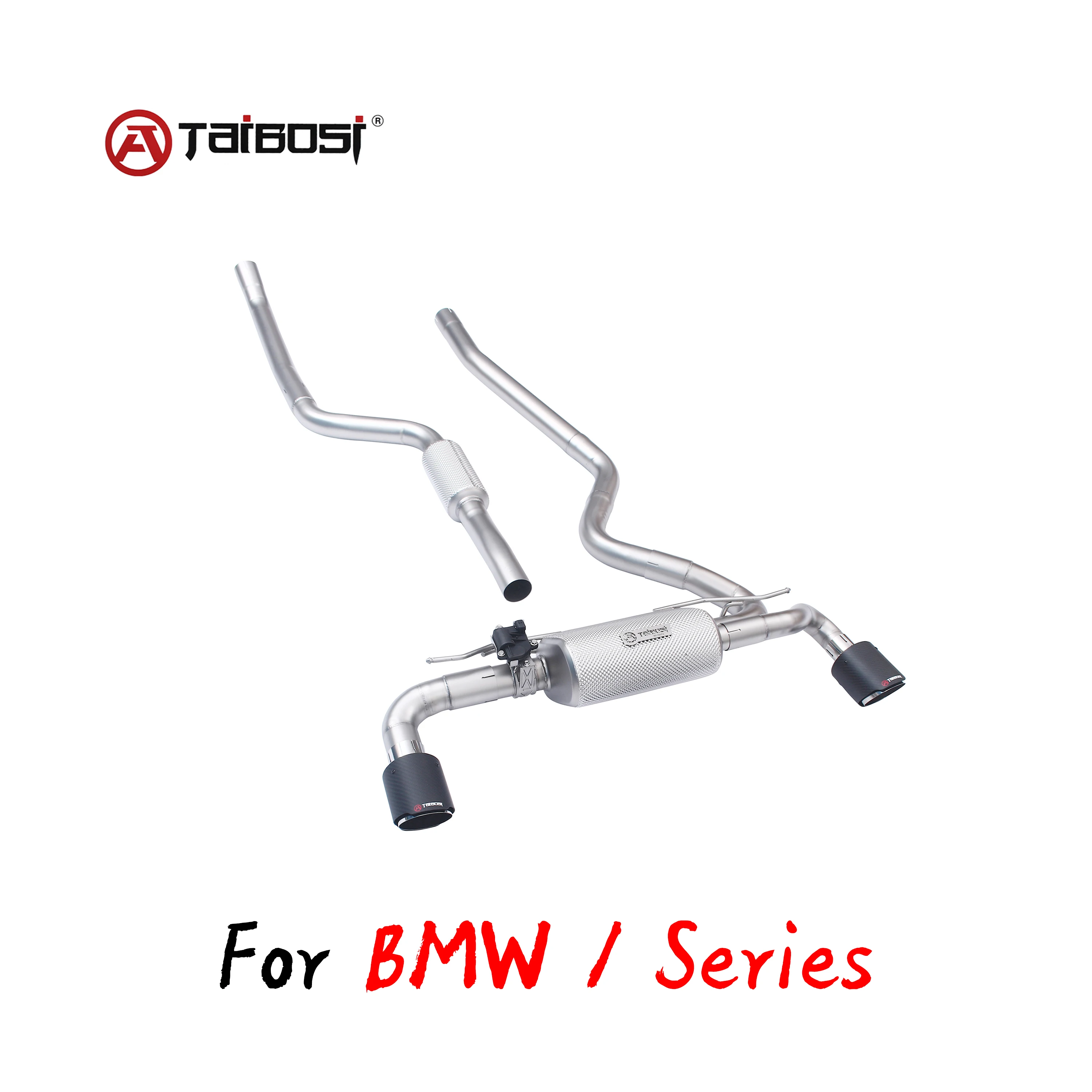 

For BMW 1 Series 116i 118i 120i 125i F20 1.6T 2.0T Car Cat-Back Exhaust System Pipe Taibosi Performance Electric Valve Muffler