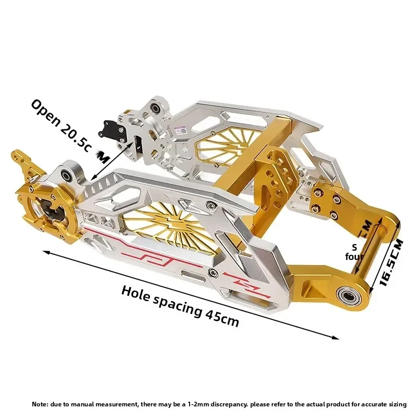 Flat fork modified Maverick N1s/Yadi X5/No. 9 N/M series model CNC two-color Aegis flat fork