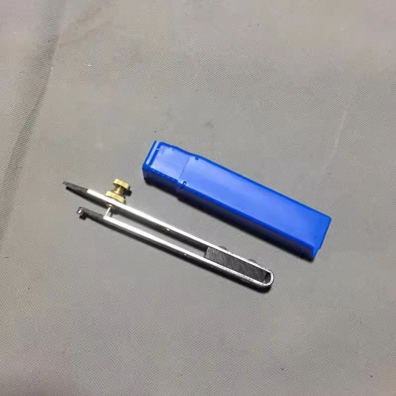 PVC Floor Marker Line Drawing Compass, Notch Scoring Tool for Vinyl Flooring Installation