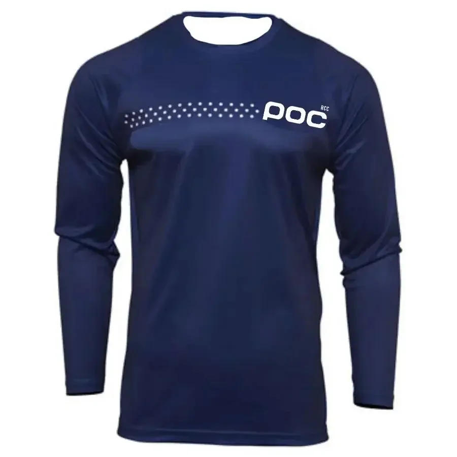 2026 Men Long Sleeve T‑Shirt, Mountain Biking Motocross Riding Jersey, Loose Top for Cycling Camping Fishing Outdoor Sports