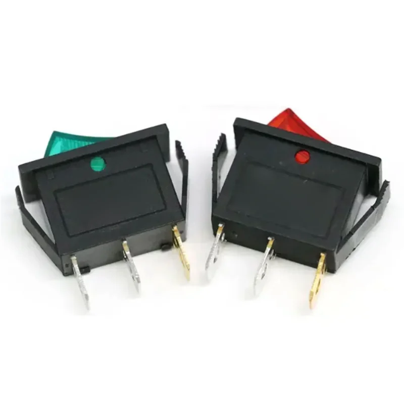 

B08B-10 шт. KCD3-101N кулисный переключатель 3 клеммы кулисный переключатель для электрических рисоварщиков и мелкой бытовой техники