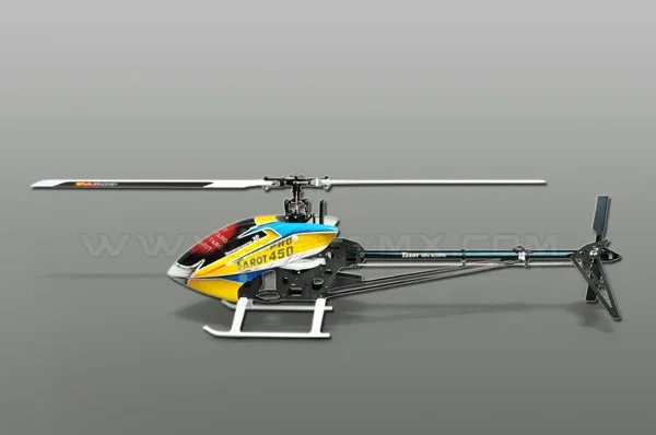 TAROT 450 PRO V2 FBL KIT TL20006 Flybar rotor head RC helicopter including canopy and carbon blades