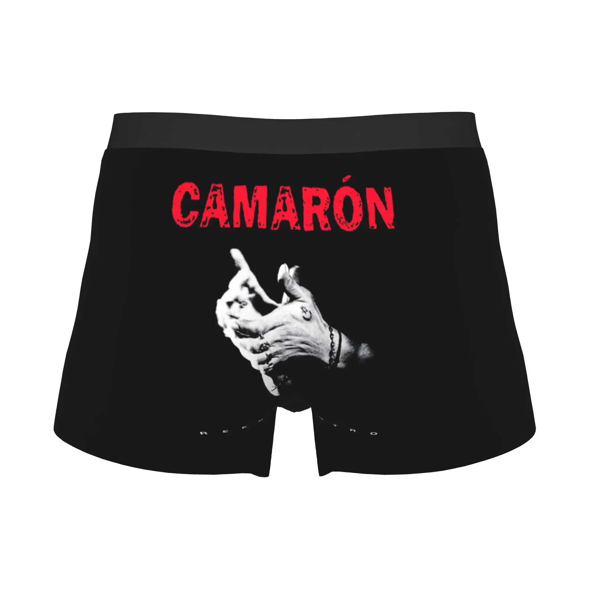 Camaron De La Isla Reencuentro Boxers Shorts Panties Male Underpants Breathable Flamenco Singer Island Shrimp Briefs Underwear