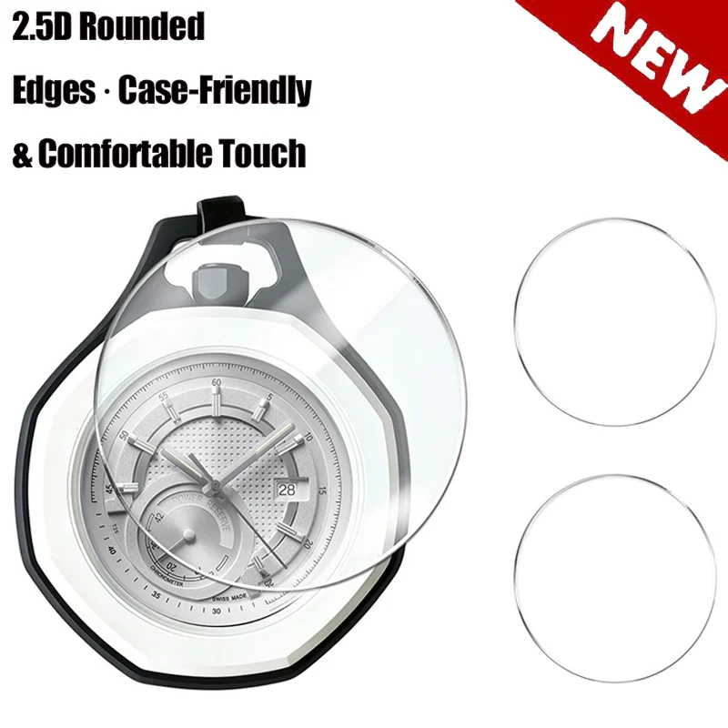For Swatch X AP Royal POP Biomaterials Watch HD Screen Protector Anti-shatter Tempered Glass Film for Swatch Smartwatch