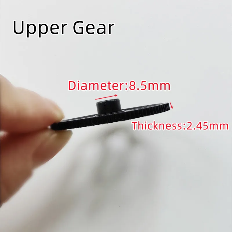 100T 100 Teeth Main Gears 0.4M Upper Lower A B 41mm Diameter For LH 1306 R/C Helicopter Model Toys Spare Parts Accessories