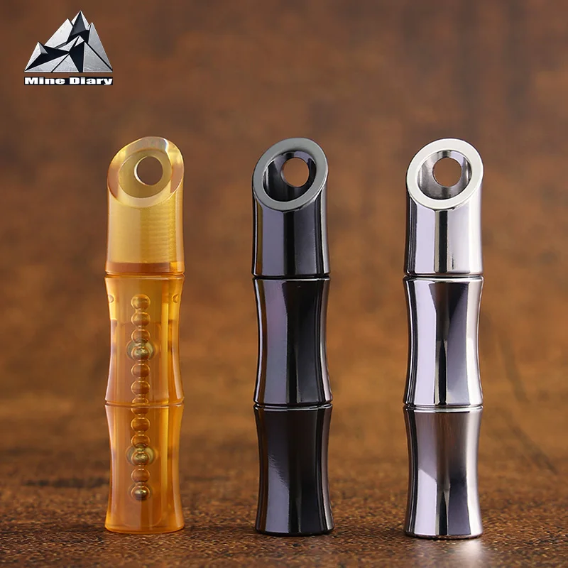 Chenyu edc slider de bambu fidget spinner mecânico metal push slide brinquedos tdah adulto alívio do estresse e relaxante brinquedos fidget