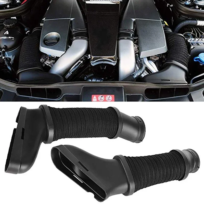 1 pair Car Left&Right Engine Air Intake Pipe Hose for Mercedes-Benz W218 CLS500-CLS63 2780905182 2780902082