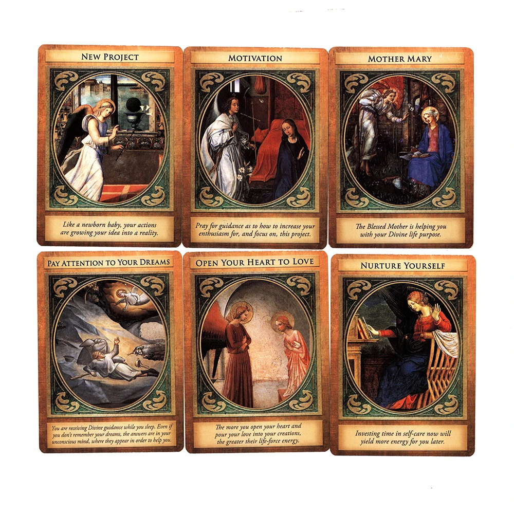 Karty Oracle z serii Great Doreen Virtue Angel Archangel Gabriel Karty Tarota dla początkujących z przewodnikiem PDF