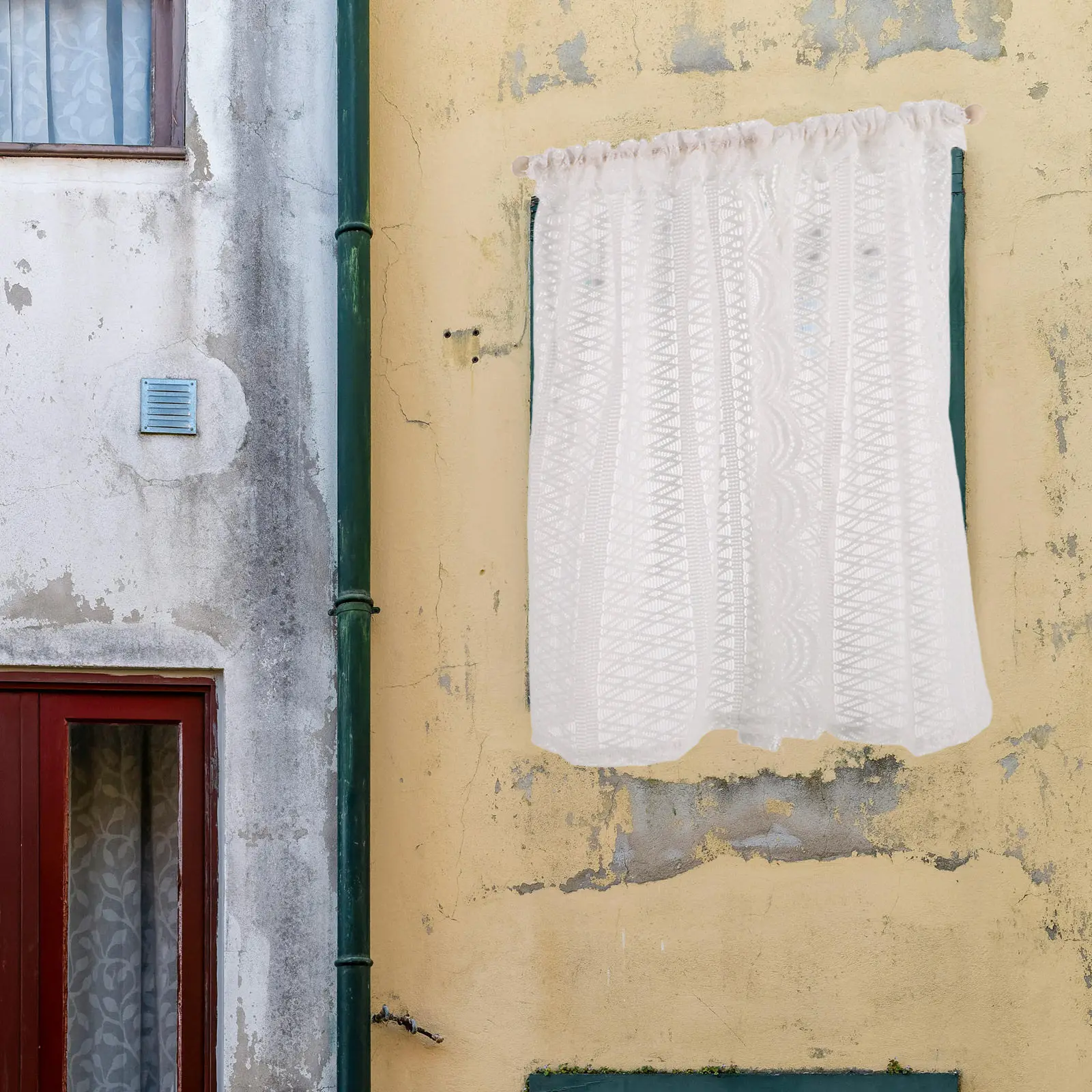 

Miniature Dollhouse Curtains 1:12 Scale Fabric Window Drapes Decorative Realistic Tiny House Dollhouse Accessories Miniature
