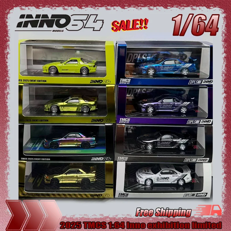 

New In Stock 2025 Malaysia Tmcs 1:64 Inno Full Set Of Exhibition-Exclusive Custom Children Toy Gifts With Hidden Alloy Car Model