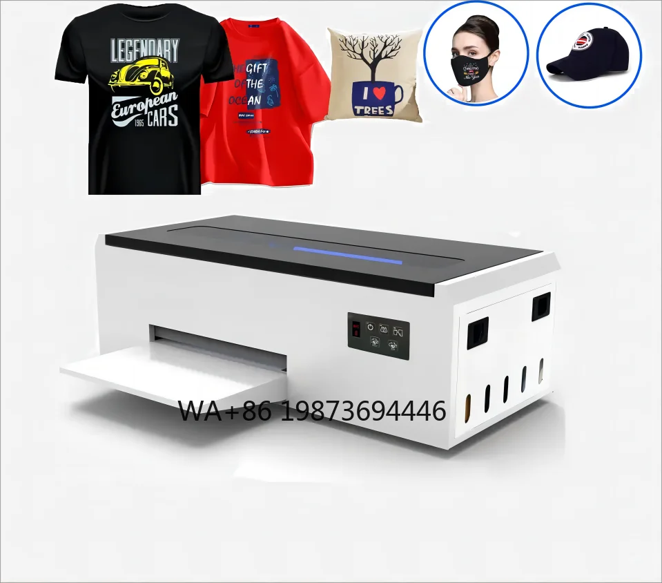 

A4 Printing Machine Digital T-Shirt Printing Plotter Inkjet Printer L805 Printhead L805 DTF Printer
