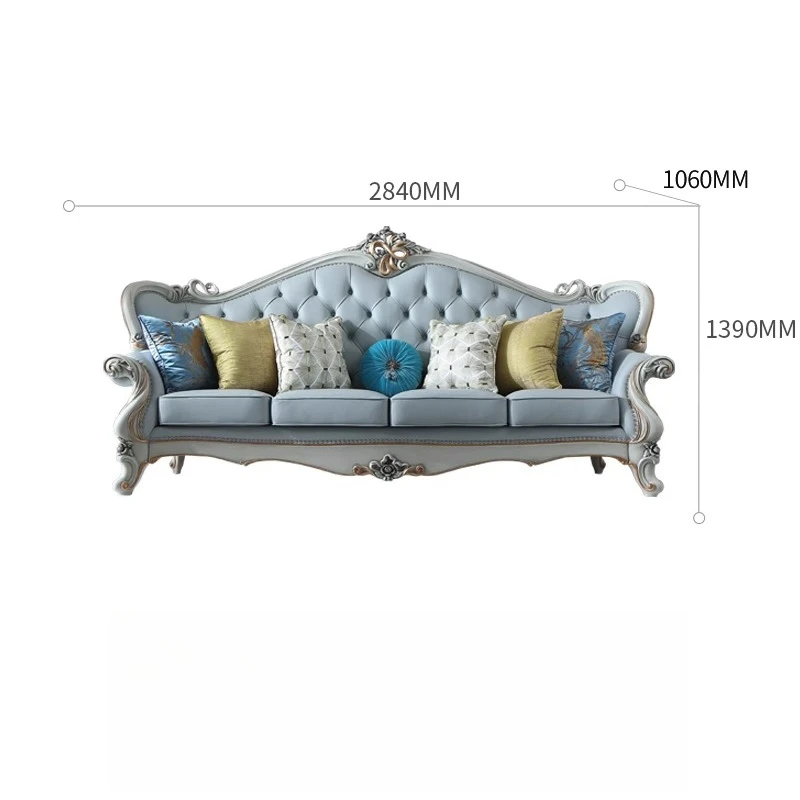 الكلاسيكية النائمة الفاخرة أريكة الكبار أوروبا غرفة المعيشة أريكة أنيقة مصمم وسادة Divani Da Soggiorno اكسسوارات المنزل