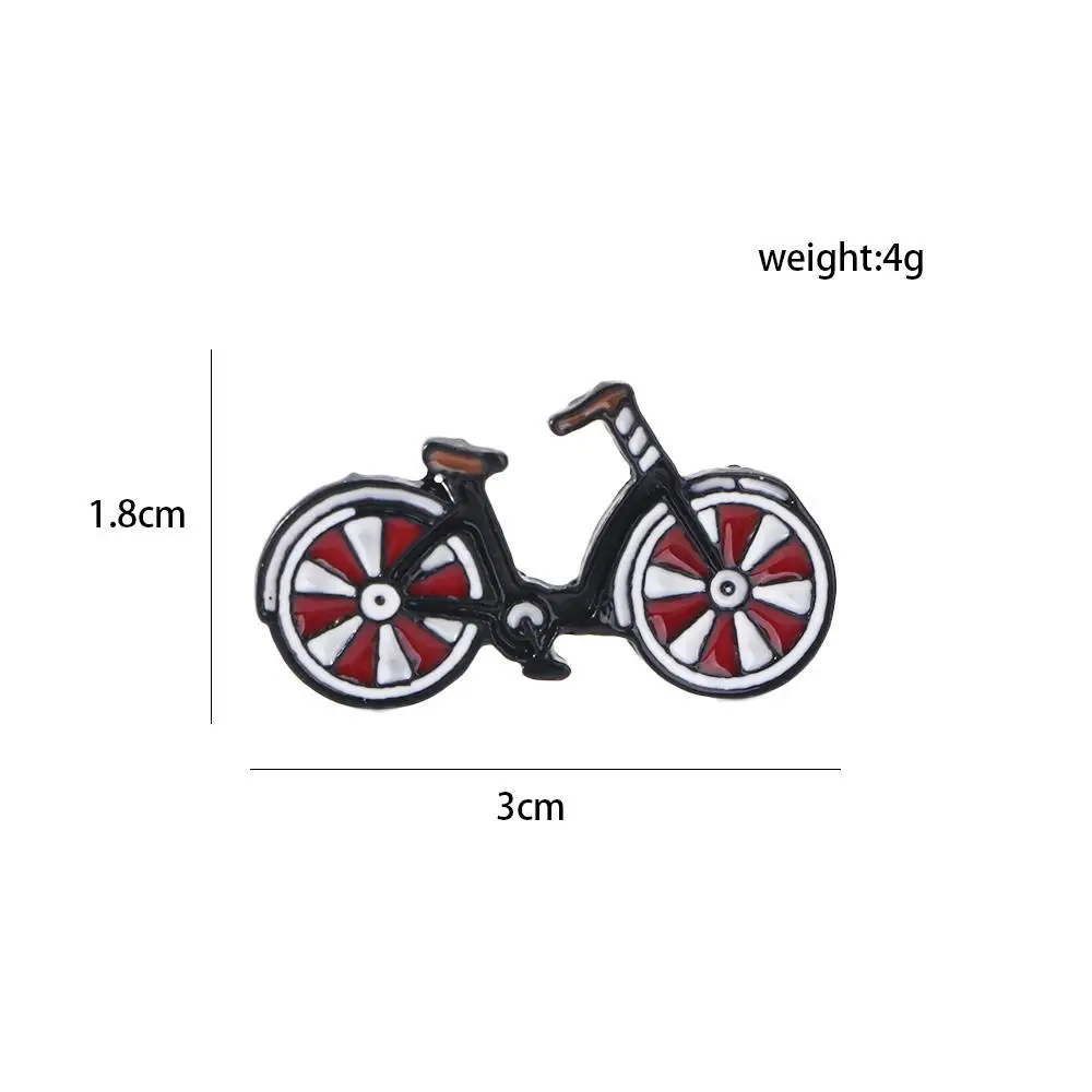 Esmalte Bike Broche Pin, Liga Unisex Jóias, Emblemas De Ciclismo, Eu Amo Meu Pin De Bicicleta Vermelho, Alfinetes De Lapela De Esportes, Legal, 1Pc