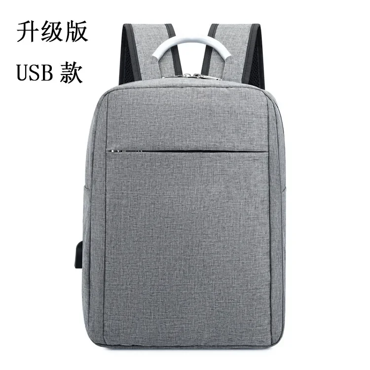 2026 New Minimalist Business Laptop Backpack 15.6" Men's Slim Waterproof Travel Bag Metal Handle Computer School Backpacks Custo