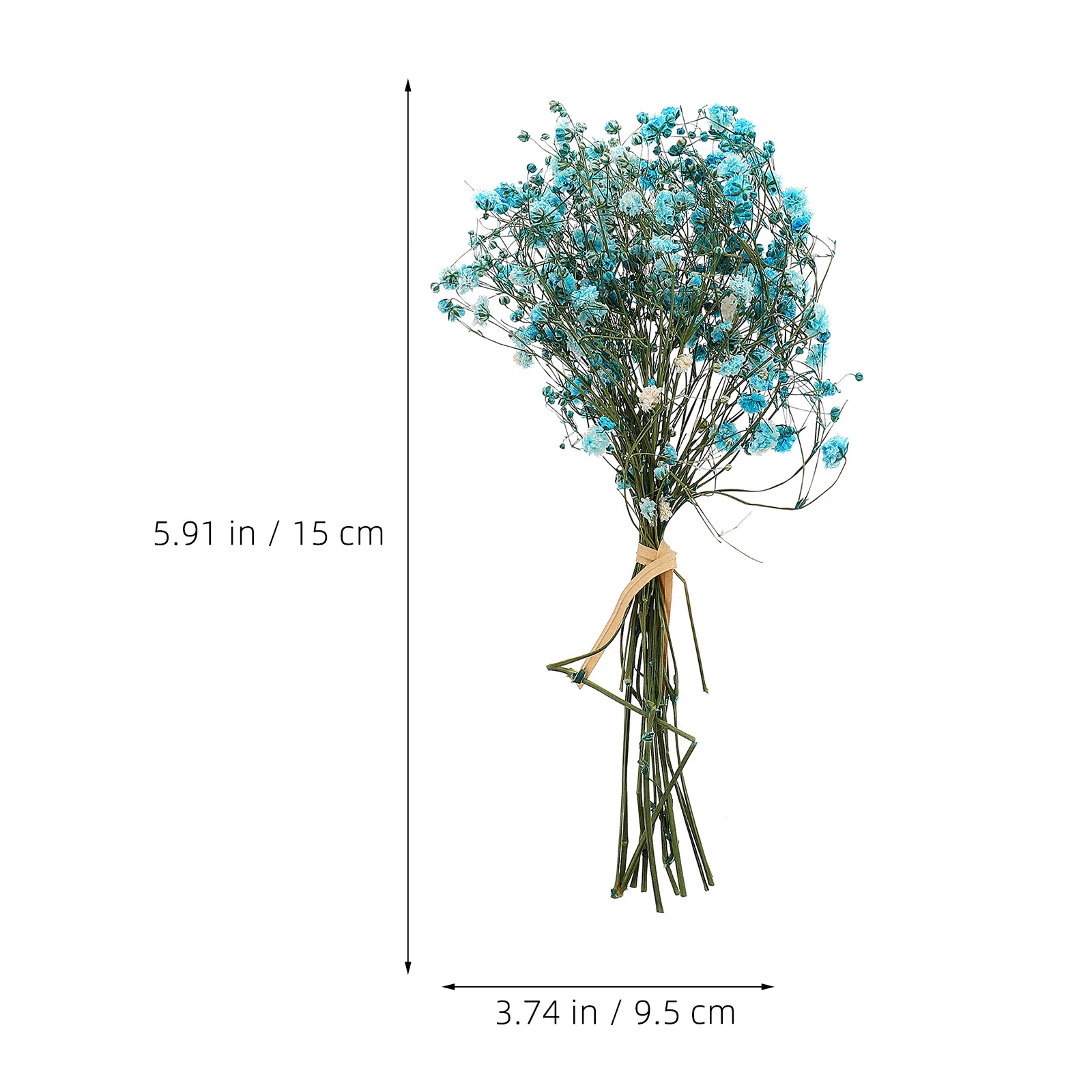 Blumen Getrocknete Blumen Atem Gypsophila Bouquet Künstliche Dekoration Babys Baby Trockene Zweige Gefälschte Stiele Blumensträuße Babysbreath