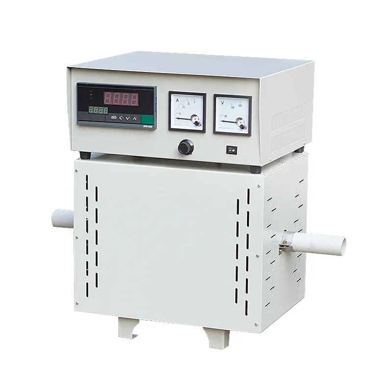 High temperature tubular resistance fixed carbon electric furnace, experimental SK2-2-13 single tube double
