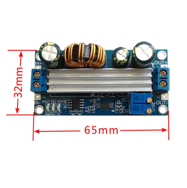 DC-DC Auto Buck Boost Step Up/Down Module Power Supply Module Output Adjustable Integrated Circuits 3A 35W