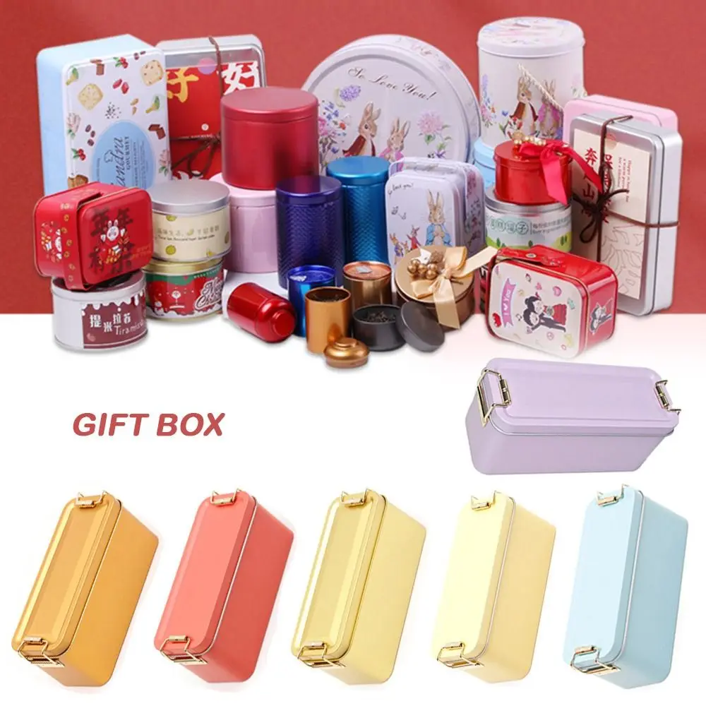 

Новый прямоугольный железный ящик с крышкой, старомодный прямоугольный металлический ящик для хранения, цветной высококачественный железный ящик для хранения сыра