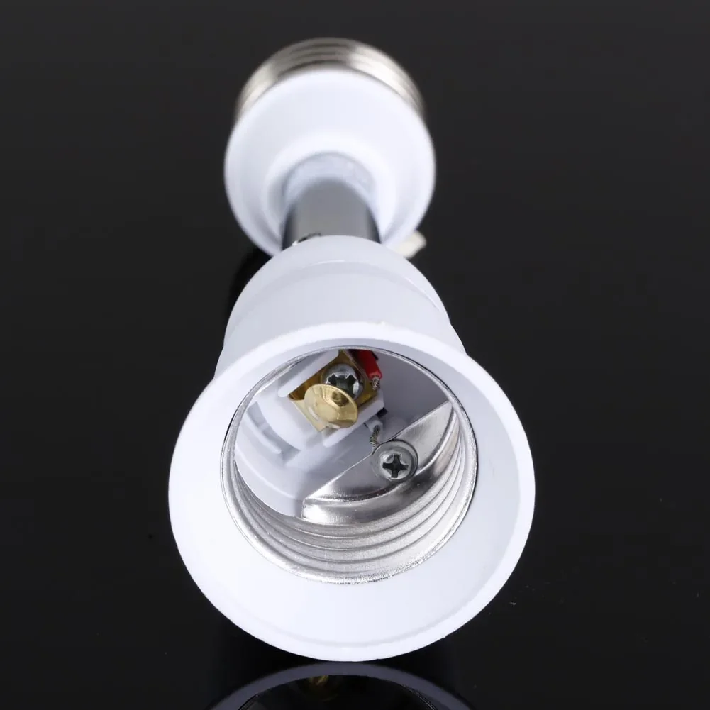 E27 to E27 Flexible Extend Extension Base LED Light Lamp Screw Bulb Extension Adapter Converter Socket Lighting Accessories