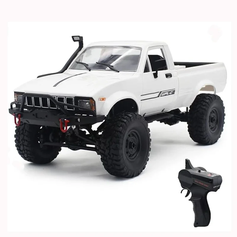 

C24-1 2.4Ghz RC Trucks RC Car Crawler 1/16 Scale 4WD Offroad RC Truck Climbing Speed Model Toys Throttle & Steering