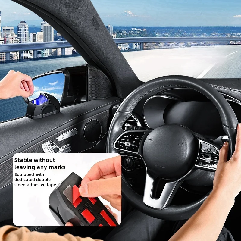 Simple Black Windproof Car Ashtray, Smoke‑Blocking Closed Design, Practical Vehicle Interior Accessory