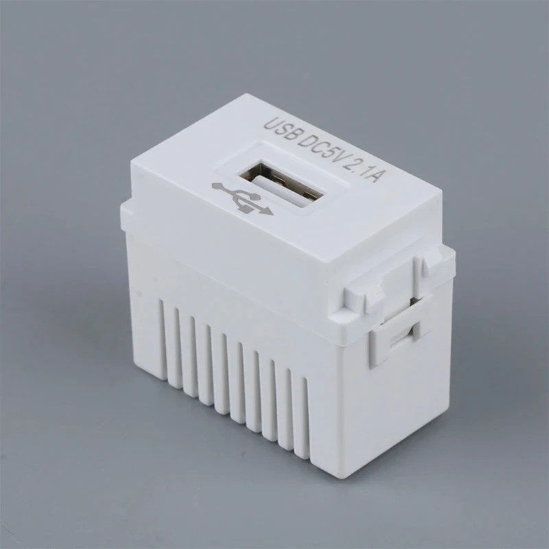 Mobile Phone Charging Panel USB Power Module 220V Socket 5V Transformer 2.1A USB Charging Power Socket Switching Adapter
