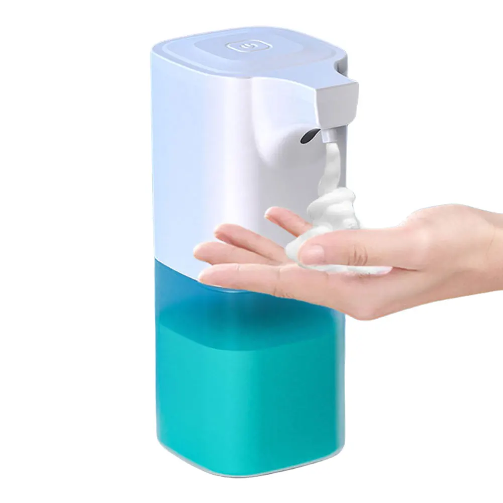 Dispensador de jabón líquido sin contacto de 350ml con Sensor infrarrojo, dispensador de jabón para platos, desinfectante eléctrico para cocina y baño