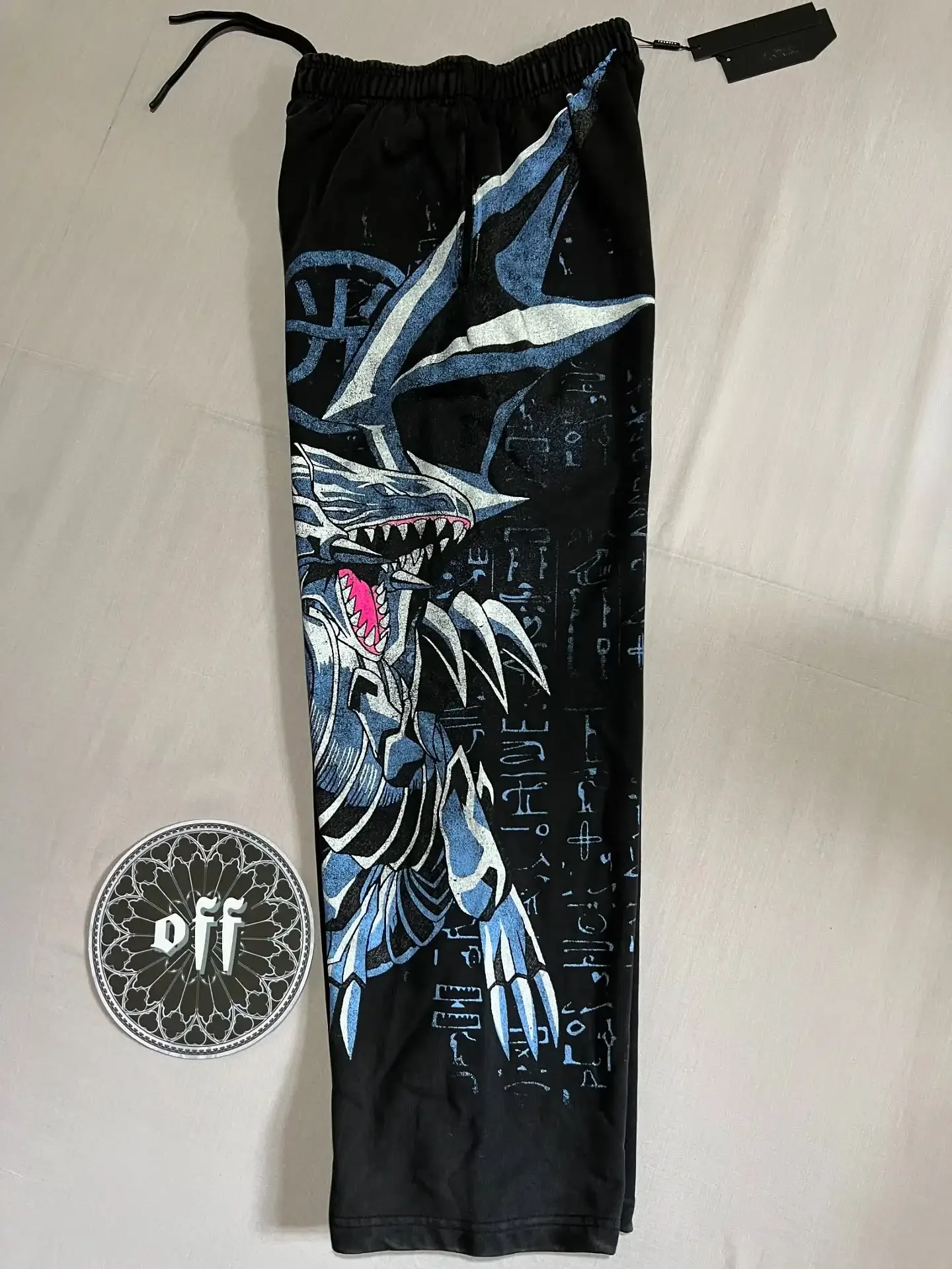 

Новые брюки Y2k Yu-Gi-Oh, мужские мешковатые популярные брюки с широкими штанинами, уличная одежда в стиле Харадзюку, повседневные винтажные бегуны в стиле хип-хоп, мужская одежда