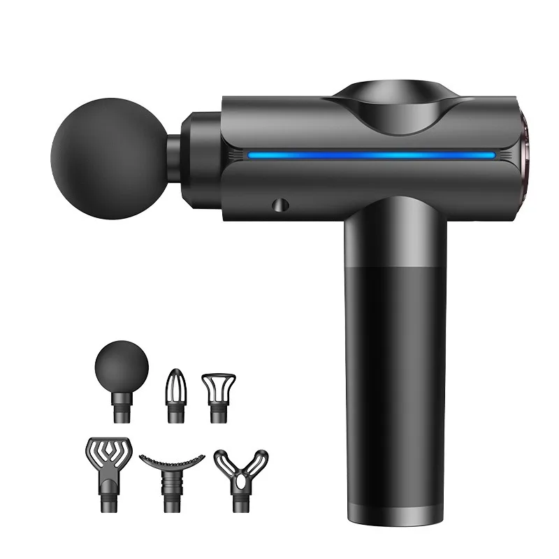 Portable Percussion Massage Gun for Muscle Relaxation, Compact Deep Tissue Fitness Tool