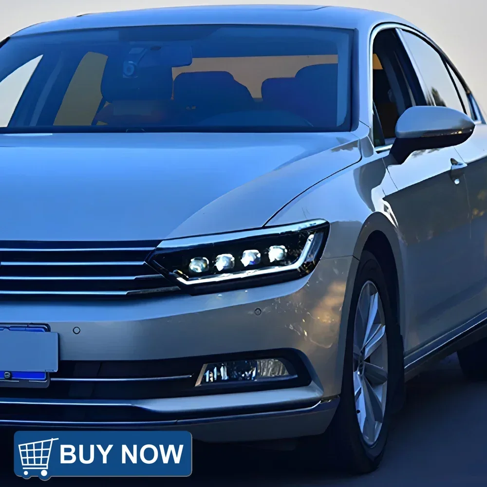 

Автомобильные фары для VW Passat, европейская версия Magotan B8 2016-2019, светодиодные автомобильные фары в сборе, обновление, аксессуары для линз проектора