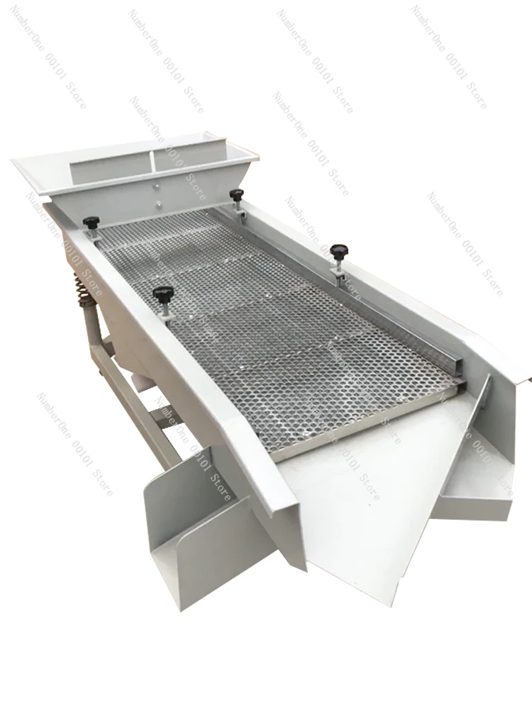 Industrial vibration screening machine Linear vibration sorting machine Automatic separation equipment for agricultural products