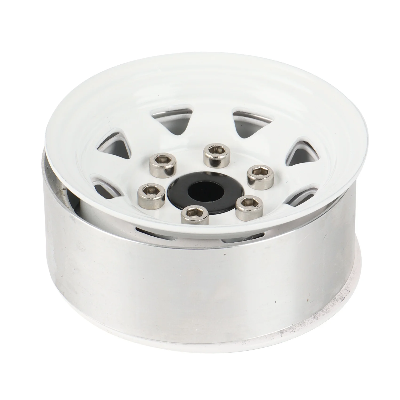 

AS96-4PCS 1.55 Metal Beadlock Wheel Rim Hub For 1/10 RC Crawler Car Axial Yeti Jr 90069 RC4WD D90 TF2 Tamiya CC01 LC70 MST