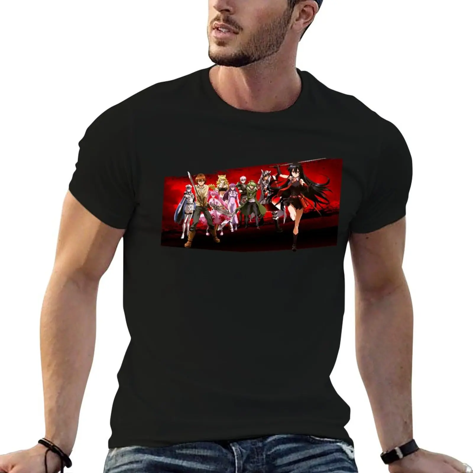 

Anime Akame ga Kill T-Shirt t shirts cotton 100% t shirts for man graphic vintage T-Shirt