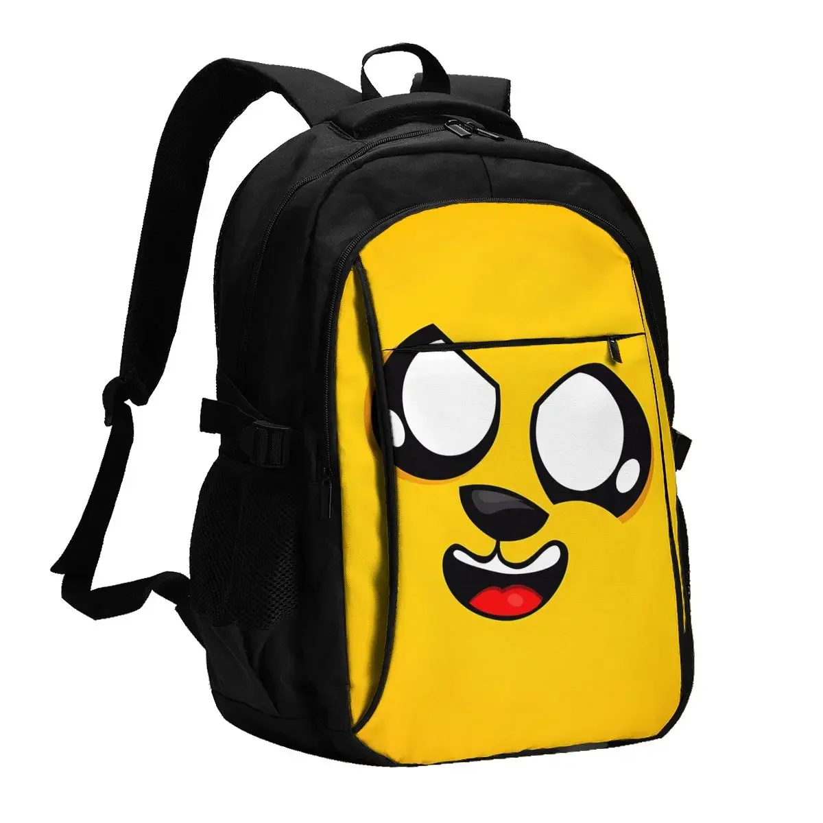 Cartoon Mike-crack Travel Laptop Backpack, Business Water Resistant Laptop Backpack with USB Charging Port, College Bag