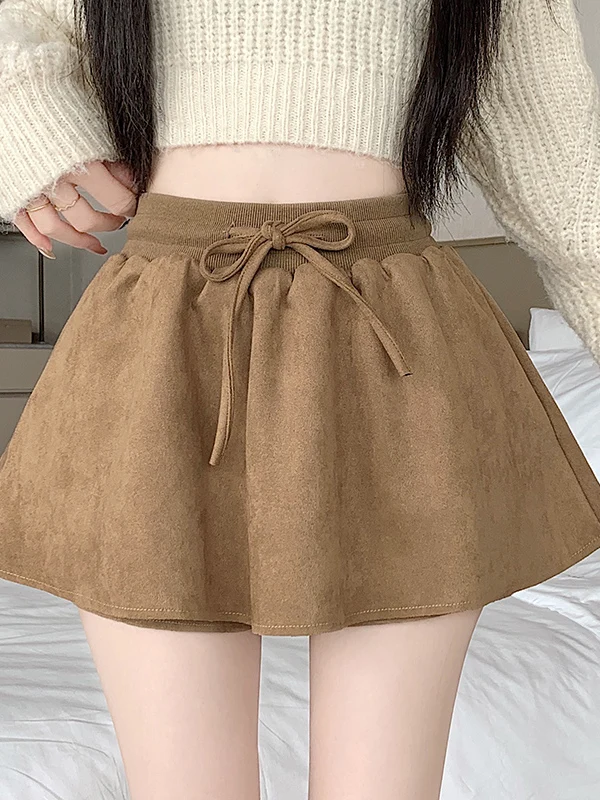 Black High Waist Slimming Design Sensation Women's  Skirt Commute Friendly Standard Fit Cityscape Fashion 2026 Autumn