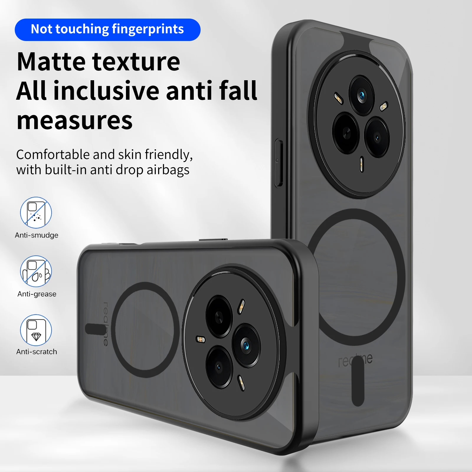 Phone Case For Realme 14 Pro+ 14 Pro Plus Magnetic Wireless 