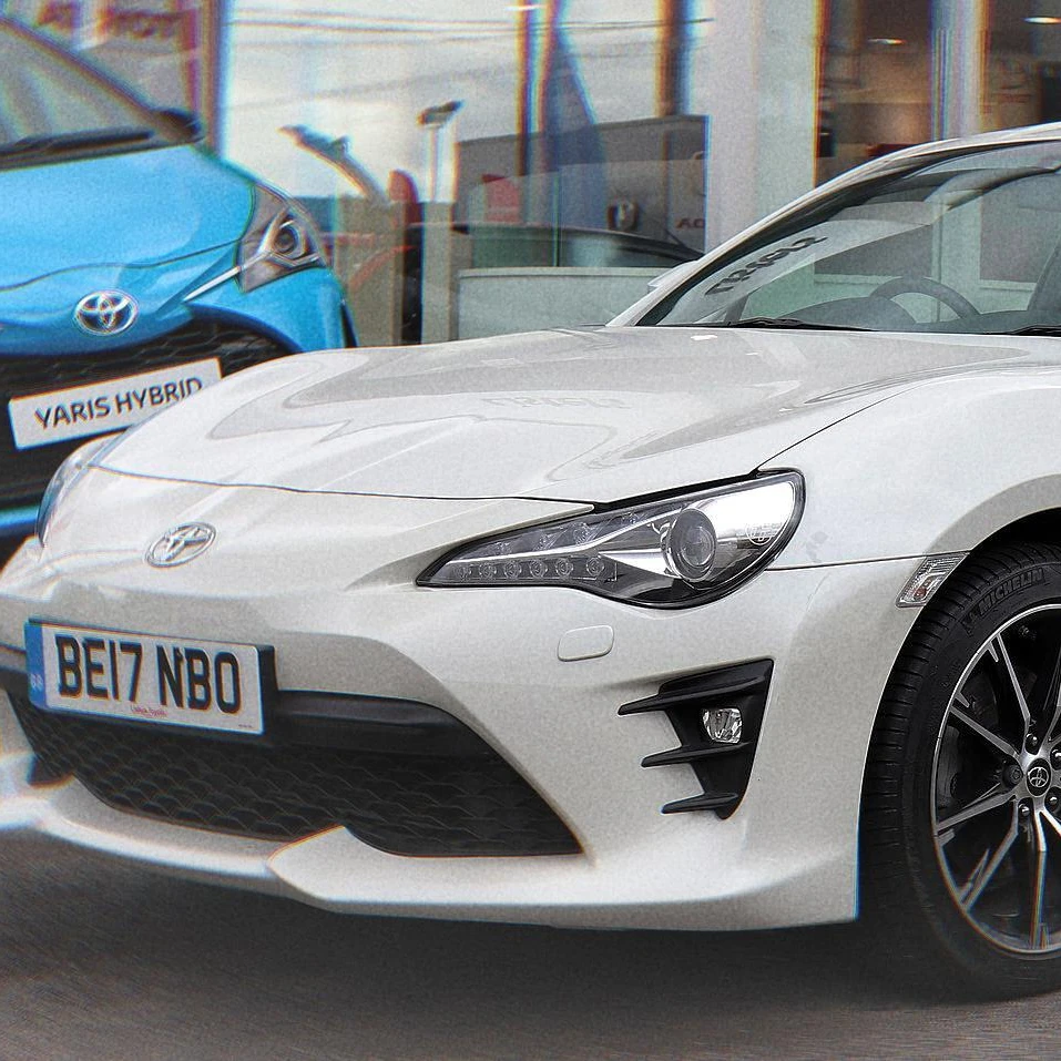 

3D TPV Custom LHD 2 Pieces Car Accessories Car Mats for Toyota 86 GT86 FT86