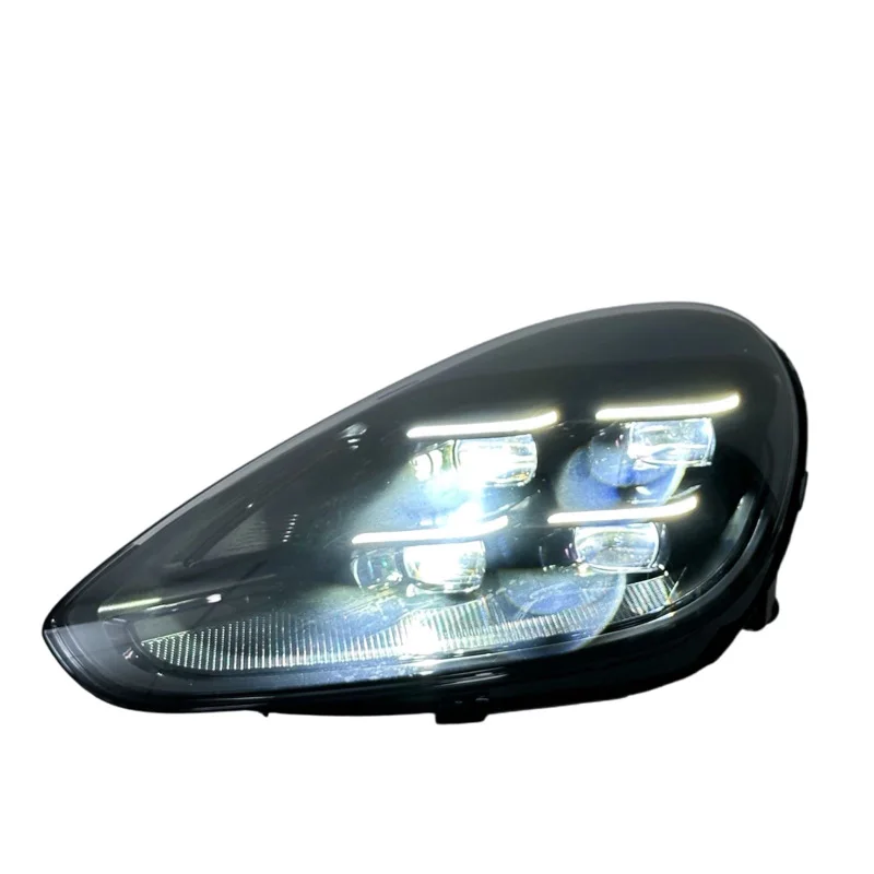 Suitable for 15-17 (Por-sc-he) Cayenne headlight assemblies, old and new, 24 LED matrix lenses