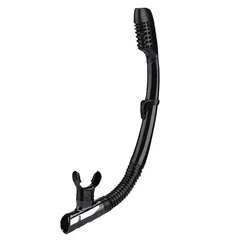 Silicone Snorkel Dry Breathing Tube skin dive dry snorkel free diving snorkeling equipment swimming for adult