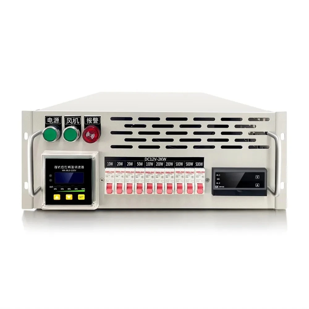 

12KW 50V Dc Load Bank Battery Charge and Discharge Analog Load Bank Cabinet High Power Adjustable Resistance Bank