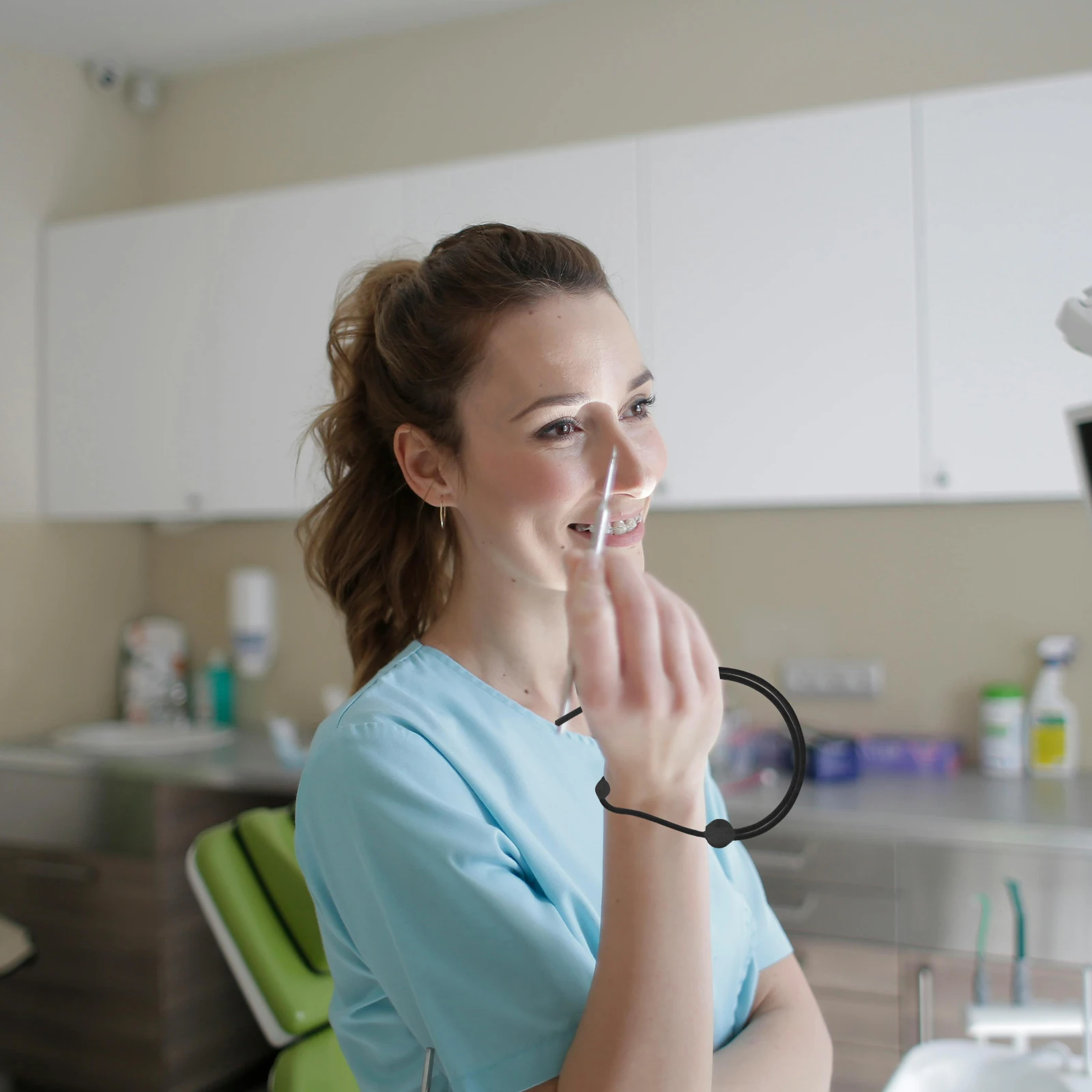 Wimperpincet Enten Gereedschap Siliconen polsbandbeschermer Zwarte armband voor wimperverlengingshouders Antislip