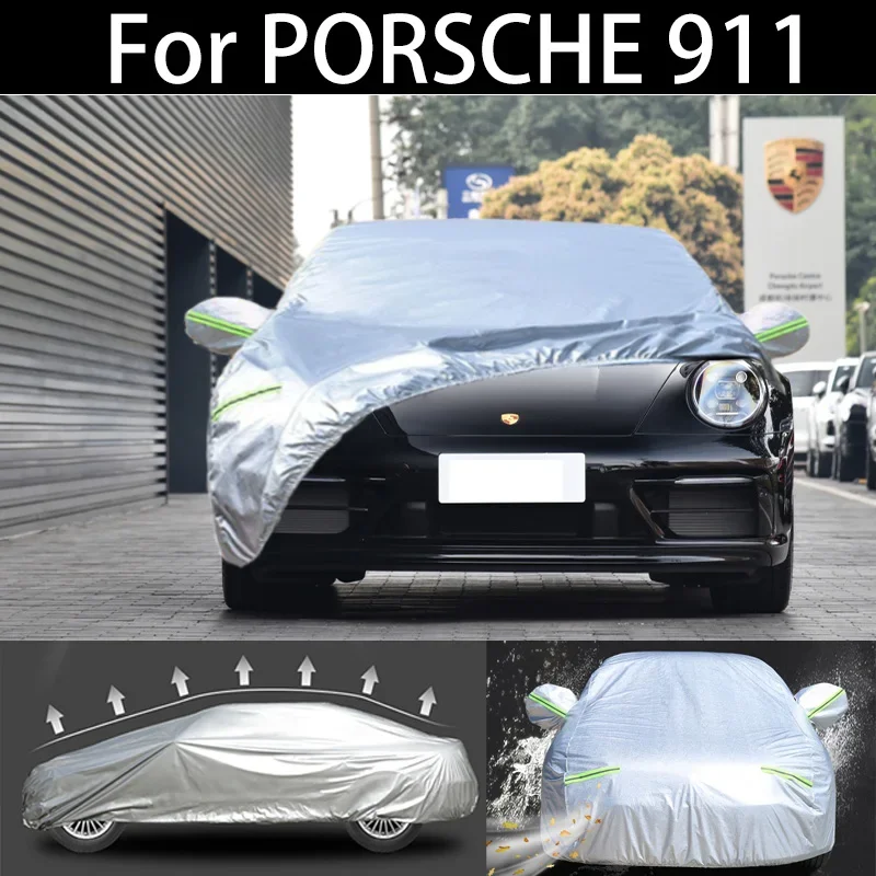 

For PORSCHE 911 car Cover Dustproof Outdoor Indoor UV Snow Resistant Sun rain Protection waterproof hail cover for car