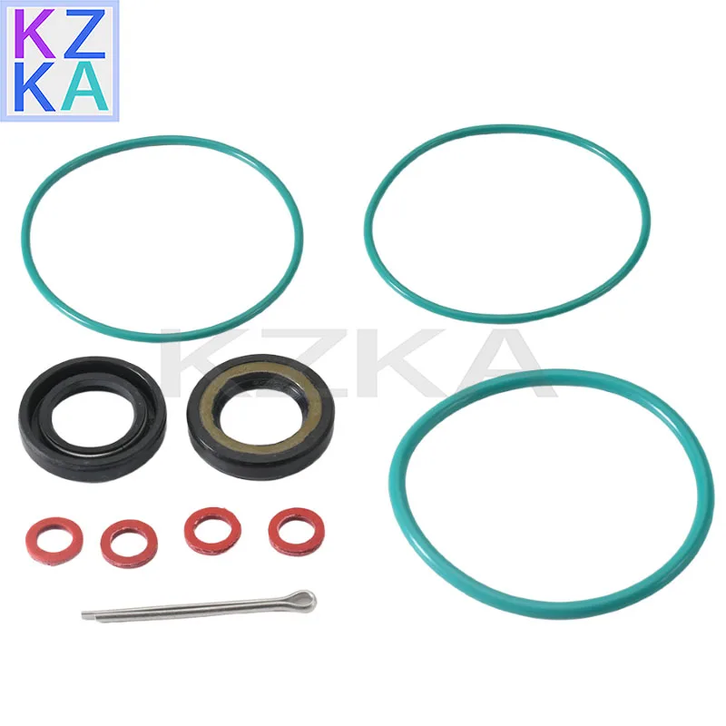 93210-65M50 93101-20M07 Oil Seal Kit Fit Outboard Lower Unit Prop Shaft Gearcase for Yamaha 2/4 stroke 20 25 30HP O-ring