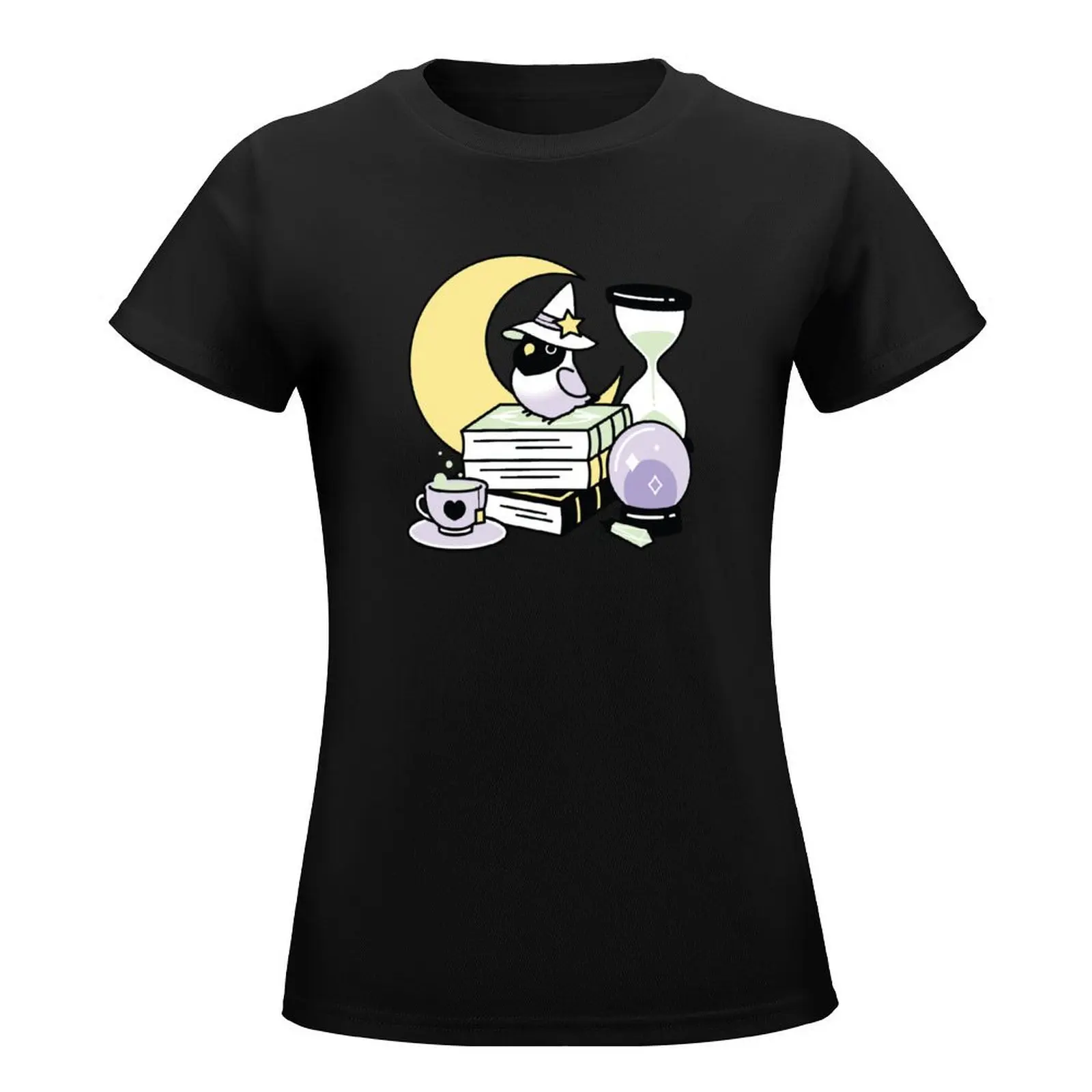 Lolita the Magical Goth Lovebird T-Shirt summer clothes Short sleeve tee graphics t-shirts for Women cotton